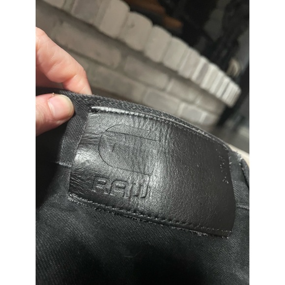 G RAW BLACK JEANS - Picture 2 of 3